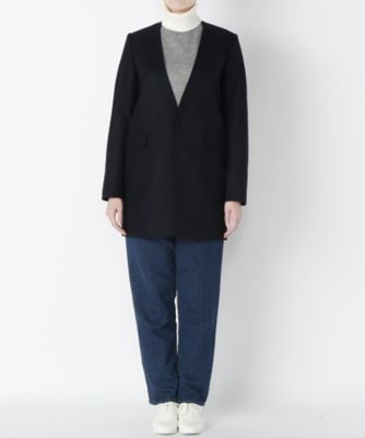 【SALE（三越）】＜Graphpaper＞ ノーカラージャケット(GPWR16-JK01) 【三越・伊勢丹/公式】