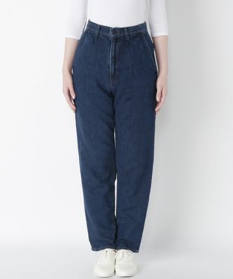 【SALE（三越）】＜Graphpaper＞ ニットデニムタックパンツ(GPWR16-DPT01) 【三越・伊勢丹/公式】