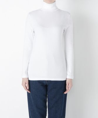 【SALE（三越）】＜Graphpaper＞ サーキュラーリブタートルネックニット(GPWR16-TCS02) ＷＨＩＴＥ 【三越・伊勢丹/公式】