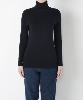 【SALE（三越）】＜Graphpaper＞ サーキュラーリブタートルネックニット(GPWR16-TCS02) ＮＡＶＹ 【三越・伊勢丹/公式】