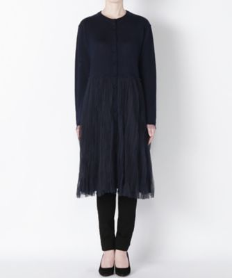 【SALE（三越）】＜レキサミ/REKISAMI＞ 別注ロングカーディガン(RO-69326) navy 【三越・伊勢丹/公式】