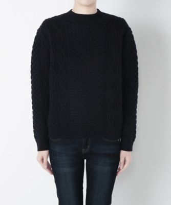 【SALE（三越）】＜Liyoca＞ 後ろレースUP プルオーバー(E7704) nvy 【三越・伊勢丹/公式】