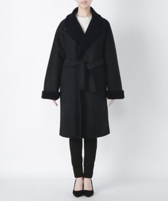 【SALE（三越）】＜Graphpaper＞ ムートンコート(GPW16-CO06) 【三越・伊勢丹/公式】