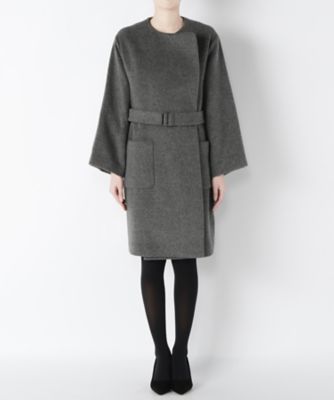 ＜NEEDLE DESIGN/ニードルデザイン＞ WFオーバーコート(ND1620801) 杢グレー 【三越・伊勢丹/公式】