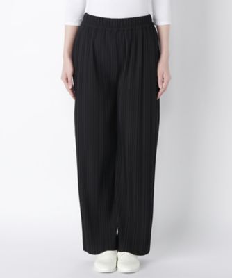 【SALE（三越）】＜Liyoca＞ MIQプリーツパンツ(E7312) ブラック 【三越・伊勢丹/公式】