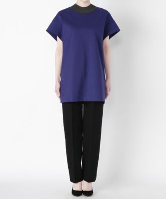 【SALE（三越）】＜N．HOOLYWOOD＞ バイカラー半袖カットソー(971-CS08) BLUE 【三越・伊勢丹/公式】