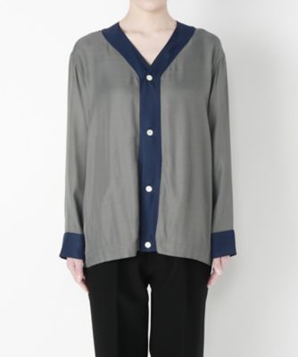 【SALE（三越）】＜N．HOOLYWOOD＞ シャツカーディガン(971-SH03 peg) GRAY 【三越・伊勢丹/公式】