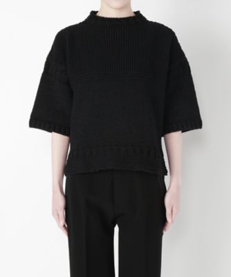 【SALE（三越）】＜N．HOOLYWOOD＞ ニットプルオーバ-(971-KT02) BLACK 【三越・伊勢丹/公式】