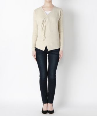 【SALE（三越）】＜ミュラーオブヨシオクボ/muller of yoshiokubo＞ 別注 スタッズ付きセーター(MLS17810) beige 【三越・伊勢丹/公式】