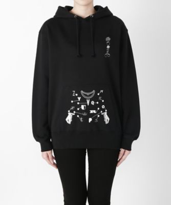 【SALE（三越）】＜NEEDLE DESIGN/ニードルデザイン＞ magmaパーカー(ND1715006) ブラック 【三越・伊勢丹/公式】