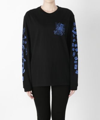 【SALE（三越）】＜NEEDLE DESIGN/ニードルデザイン＞ magmaTシャツ(ND1715007) ブラック 【三越・伊勢丹/公式】