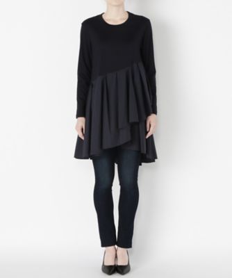 ＜レキサミ/REKISAMI＞ 切り替えワンピース(RC-65330) Navy 【三越・伊勢丹/公式】