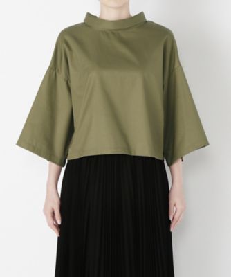 ＜レキサミ/REKISAMI＞ バックベルトプルオーバー(RT-64332) Khaki 【三越・伊勢丹/公式】