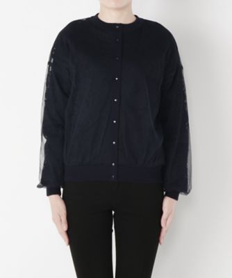＜レキサミ/REKISAMI＞ カーディガン(RCー65333) Navy 【三越・伊勢丹/公式】