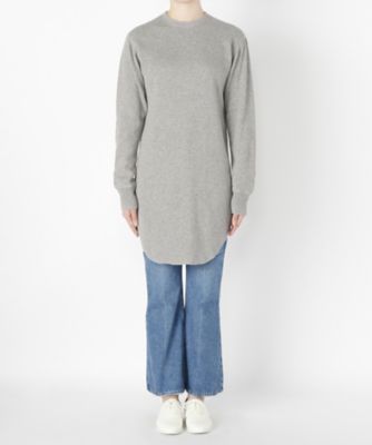 ＜PHEENY/フィーニ-＞ クルーネックカットアンドソーン(PA17-CS06) GRAY 【三越・伊勢丹/公式】