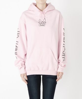 ＜bandit cat＞ Hoodie Pink 【三越・伊勢丹/公式】