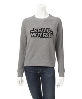 【SALE（三越）】＜ミュベール ワーク/MUVEIL WORK＞ ロゴ裏毛プルオーバー(STAR WARS)(MW53UTS002) グレー 【三越・伊勢丹/公式】