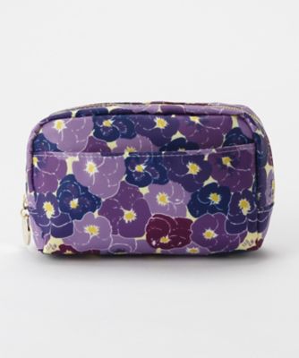 ＜THE FLOWER STAND＿KEITA MARUYAMA＞ ポーチLサイズ ブラシケース付き(81320018) パープル 【三越・伊勢丹/公式】