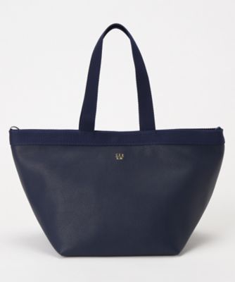 ＜THE FLOWER STAND＿KEITA MARUYAMA＞ 合皮トートMポーチ付(81310018) ネイビー 【三越・伊勢丹/公式】