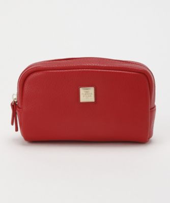 ＜THE FLOWER STAND＿KEITA MARUYAMA＞ 合皮ポーチ L 筆ケース付(81320029) レッド(40) 【三越・伊勢丹/公式】