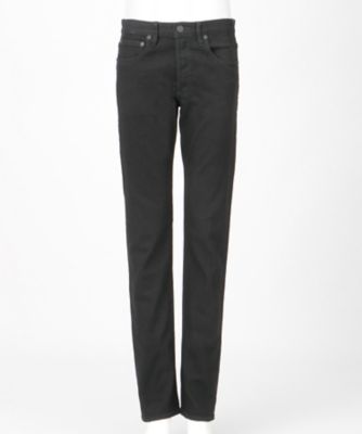 ＜MINEDENIM＞ Standard Slim STR 5pocket L(1608-1001) 99BLK 【三越・伊勢丹/公式】