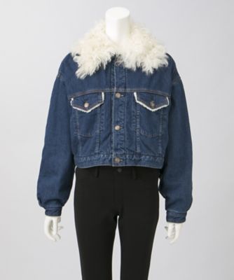 ＜MINEDENIM＞ Denim Boa Short JKT L(1710-8001) 82LWS 【三越・伊勢丹/公式】