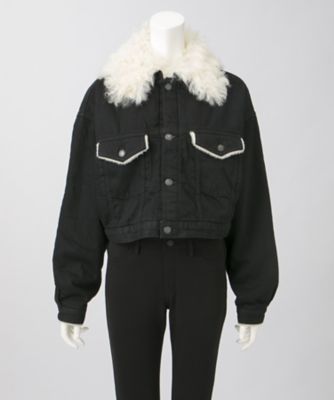 ＜MINEDENIM＞ Denim Boa Short JKT L(1710-8001) 91BOW 【三越・伊勢丹/公式】