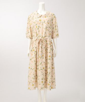 ＜ピンクハウス＞ x<ももいろクローバーZ> ソング オブ クローバープリントワンピース(A2176FAY354) アイボリー 【三越・伊勢丹/公式】