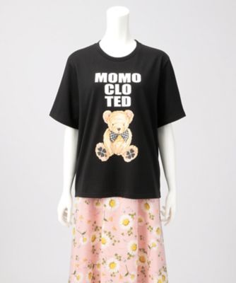 ＜ピンクハウス＞ x<ももいろクローバーZ> MOMO CLO TEDTシャツ(A2176UTS355) クロ1 【三越・伊勢丹/公式】