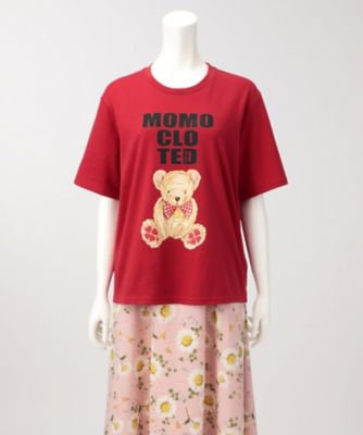 ＜ピンクハウス＞ x<ももいろクローバーZ> MOMO CLO TEDTシャツ(A2176UTS355) アカ 【三越・伊勢丹/公式】