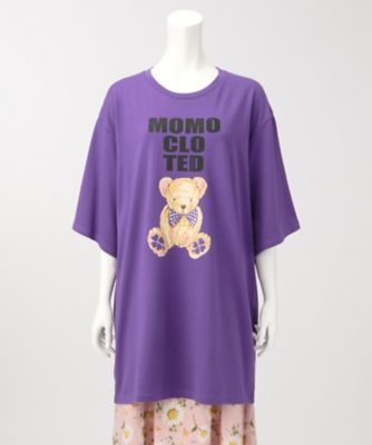 ＜ピンクハウス＞ x<ももいろクローバーZ> MOMO CLO TEDTシャツ(A2176UTS355) パープル 【三越・伊勢丹/公式】
