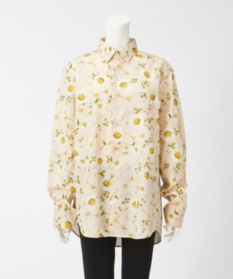 ＜ピンクハウス＞ x<ももいろクローバーZ> ソングオブクローバープリントブラウス(A2376FB361) アイボリー 【三越・伊勢丹/公式】