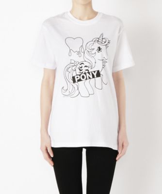 【SALE（伊勢丹）】＜Dueplace＞ Tシャツ(Monochro01) シロ 【三越・伊勢丹/公式】
