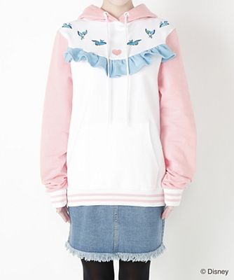 【SALE（伊勢丹）】＜LAZY OAF＞ シンデレラフードスウェット(CINDHOOD) ピンク 【三越・伊勢丹/公式】