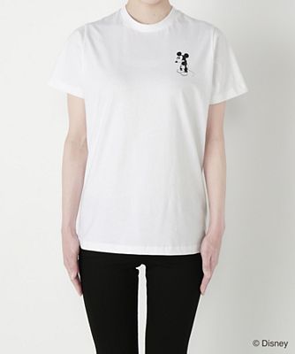 【SALE（伊勢丹）】＜LAZY OAF＞ ミッキーラインUPT Tシャツ(MMWAITE) ホワイト 【三越・伊勢丹/公式】