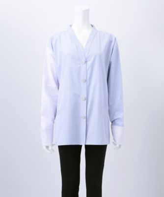 【SALE（伊勢丹）】＜ANOKI＞ シャツ(ANORS17-01) MULTISTRIPE 【三越・伊勢丹/公式】