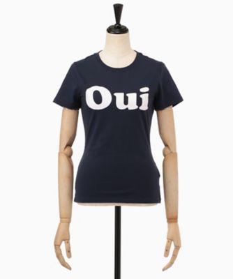 ＜Lecole Des Femmes＞ &starf;Tシャツ(Oui)(33121003) navy 【三越・伊勢丹/公式】