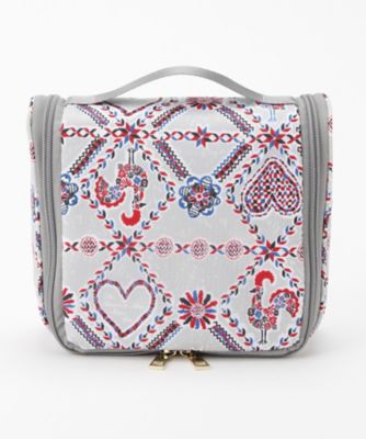 ＜THE SOUVENIR SHOP＿ANNA SUI＞ 鳥柄フック付ポーチ(80320077) グレー(70) 【三越・伊勢丹/公式】