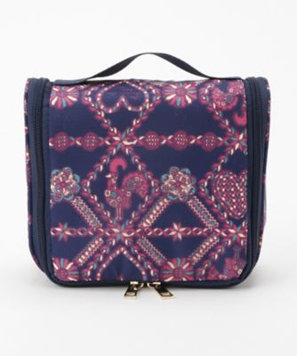 ＜THE SOUVENIR SHOP＿ANNA SUI＞ 鳥柄フック付ポーチ(80320077) ネービーブルー(25) 【三越・伊勢丹/公式】