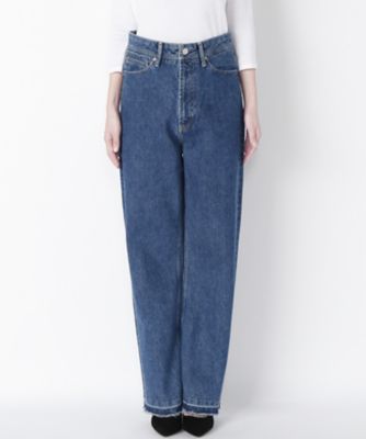 【SALE（三越）】＜ワンフォーイレブン/1411＞ <e x 1411>ワイドデニムピーティ(e-LA002A) インディゴ 【三越・伊勢丹/公式】