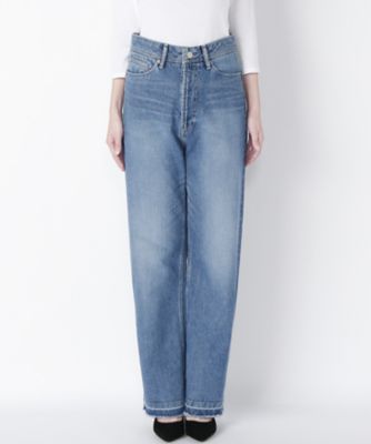 【SALE（三越）】＜ワンフォーイレブン/1411＞ <e x 1411>ワイドデニムピーティ(e-LA002B) ライトブルー 【三越・伊勢丹/公式】