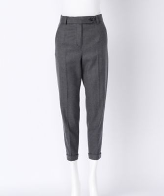 【SALE（伊勢丹）】＜レディ フォア ザ ウィークエンド/Ready for the Weekend＞ ウールパンツ(ISPTFB0011) グレー 【三越・伊勢丹/公式】