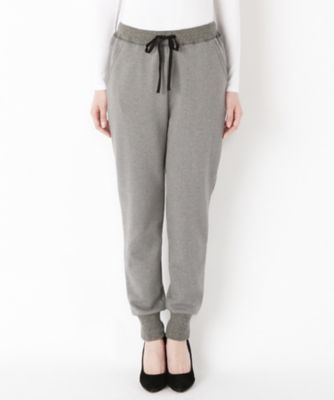 【SALE（伊勢丹）】＜レディ フォア ザ ウィークエンド/Ready for the Weekend＞ ジャージーパンツ(77667100) チャコール（CHACOAL） 【三越・伊勢丹/公式】