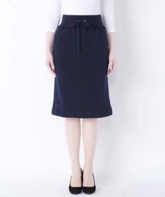 【SALE（伊勢丹）】＜レディ フォア ザ ウィークエンド/Ready for the Weekend＞ 定番裏毛スカート(RFWー16ー001 ) ネイビー 【三越・伊勢丹/公式】