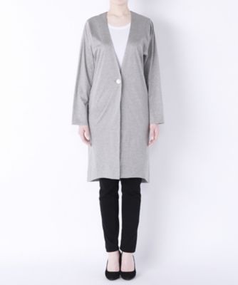 【SALE（伊勢丹）】＜レディ フォア ザ ウィークエンド/Ready for the Weekend＞ ロングカーディガン(RFWー16ー002 ) モクグレー 【三越・伊勢丹/公式】