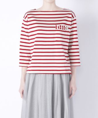 【SALE（伊勢丹）】＜レディ フォア ザ ウィークエンド/Ready for the Weekend＞ フリルボーダーカット アンド ソーン(77688101) アカ（364RED） 【三越・伊勢丹/公式】