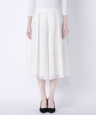 【SALE（伊勢丹）】＜レディ フォア ザ ウィークエンド/Ready for the Weekend＞ トロピカルワイドパンツ(77668102) ホワイト（WHITE） 【三越・伊勢丹/公式】