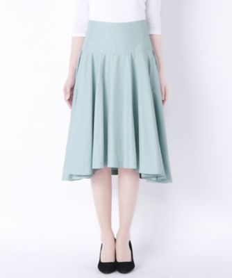 【SALE（伊勢丹）】＜レディ フォア ザ ウィークエンド/Ready for the Weekend＞ ギャザーフレアスカート(ISSK-SB029) ミント（62MINT） 【三越・伊勢丹/公式】