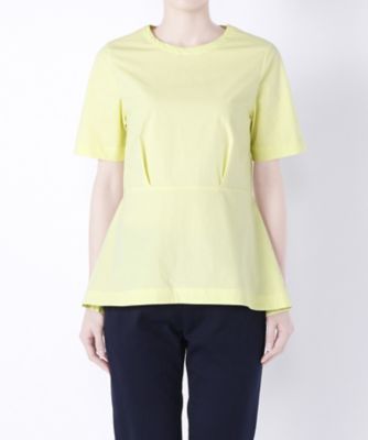 【SALE（伊勢丹）】＜レディ フォア ザ ウィークエンド/Ready for the Weekend＞ バックテールブラウス(ISBL-SB027) イエロー（103YEL） 【三越・伊勢丹/公式】