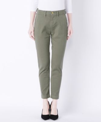【SALE（伊勢丹）】＜レディ フォア ザ ウィークエンド/Ready for the Weekend＞ カラーテーパードパンツ(IRD22587*) カーキ（KHAKI） 【三越・伊勢丹/公式】